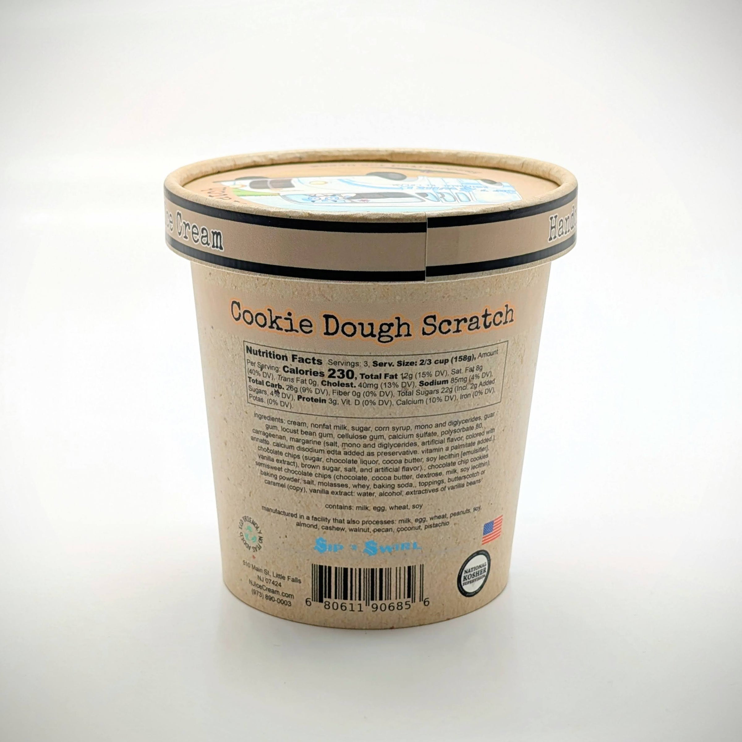 Cookie Dough Scratch Pint | Sip N Swirl