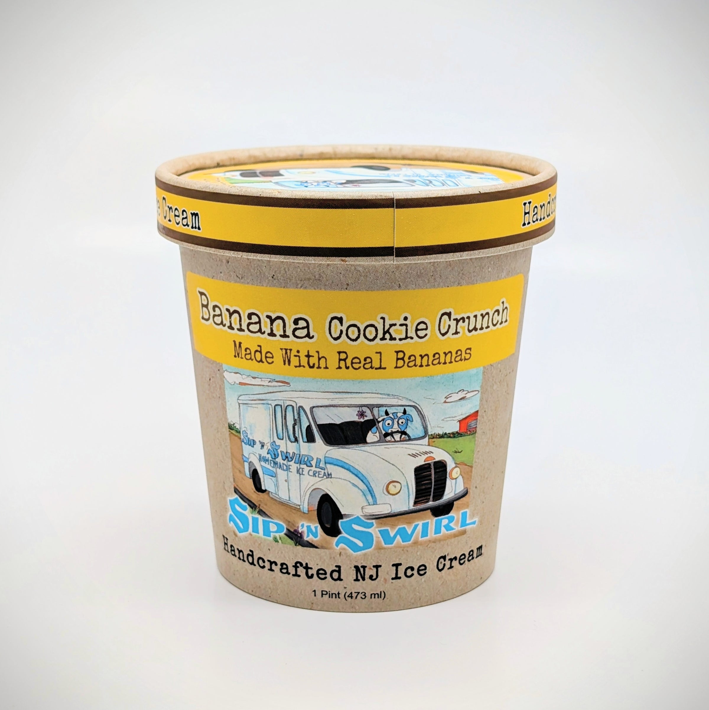 Banana Cookie Crunch Pint | Sip N Swirl