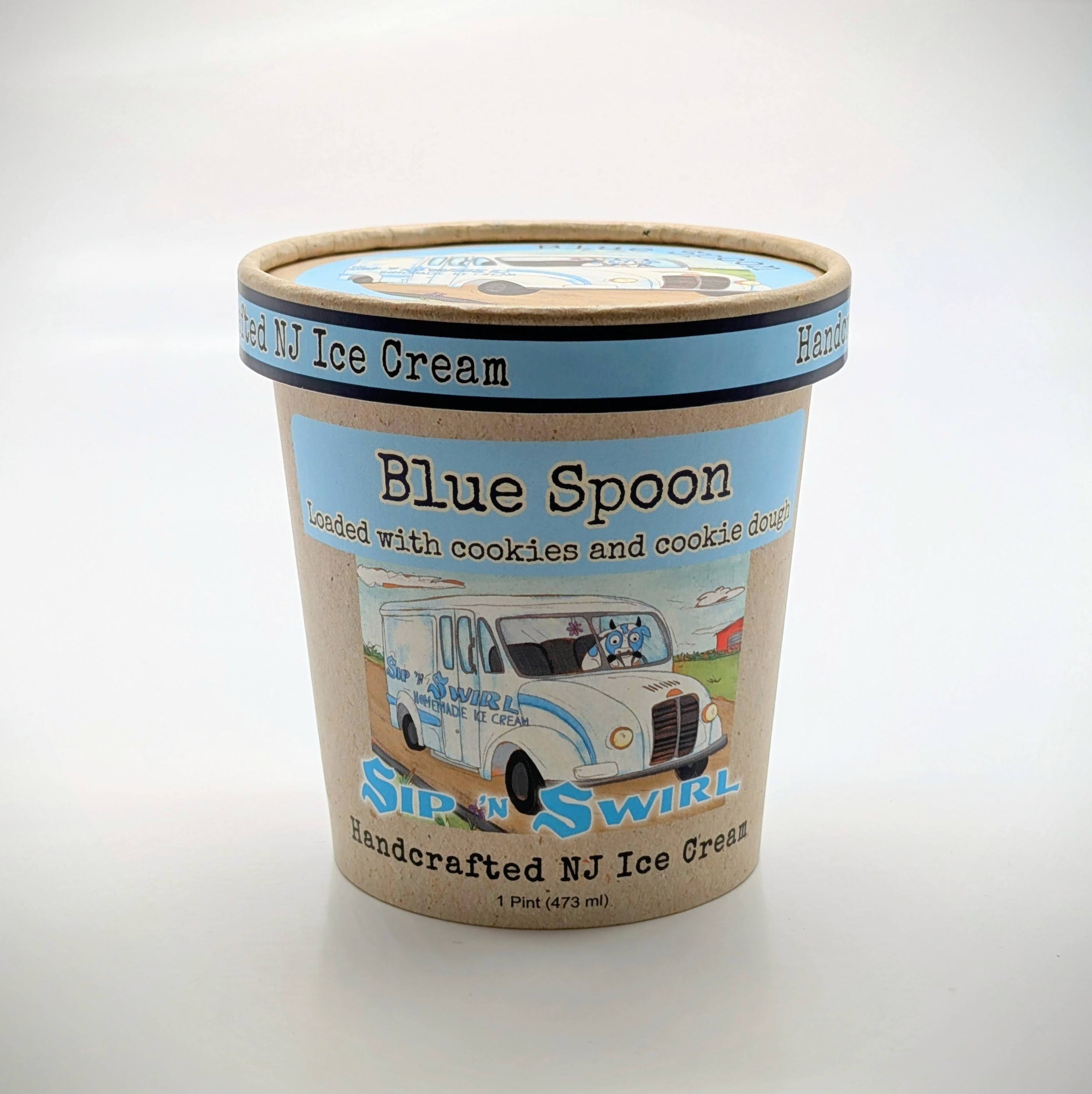 Blue Spoon (Cookie Monster) | Sip N Swirl